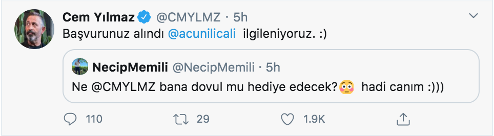 Cem Yılmaz Necip Memili